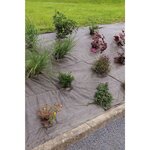 Nortene Toile de paillage tissée  Weedsol  1,25 x 25 m - Marron