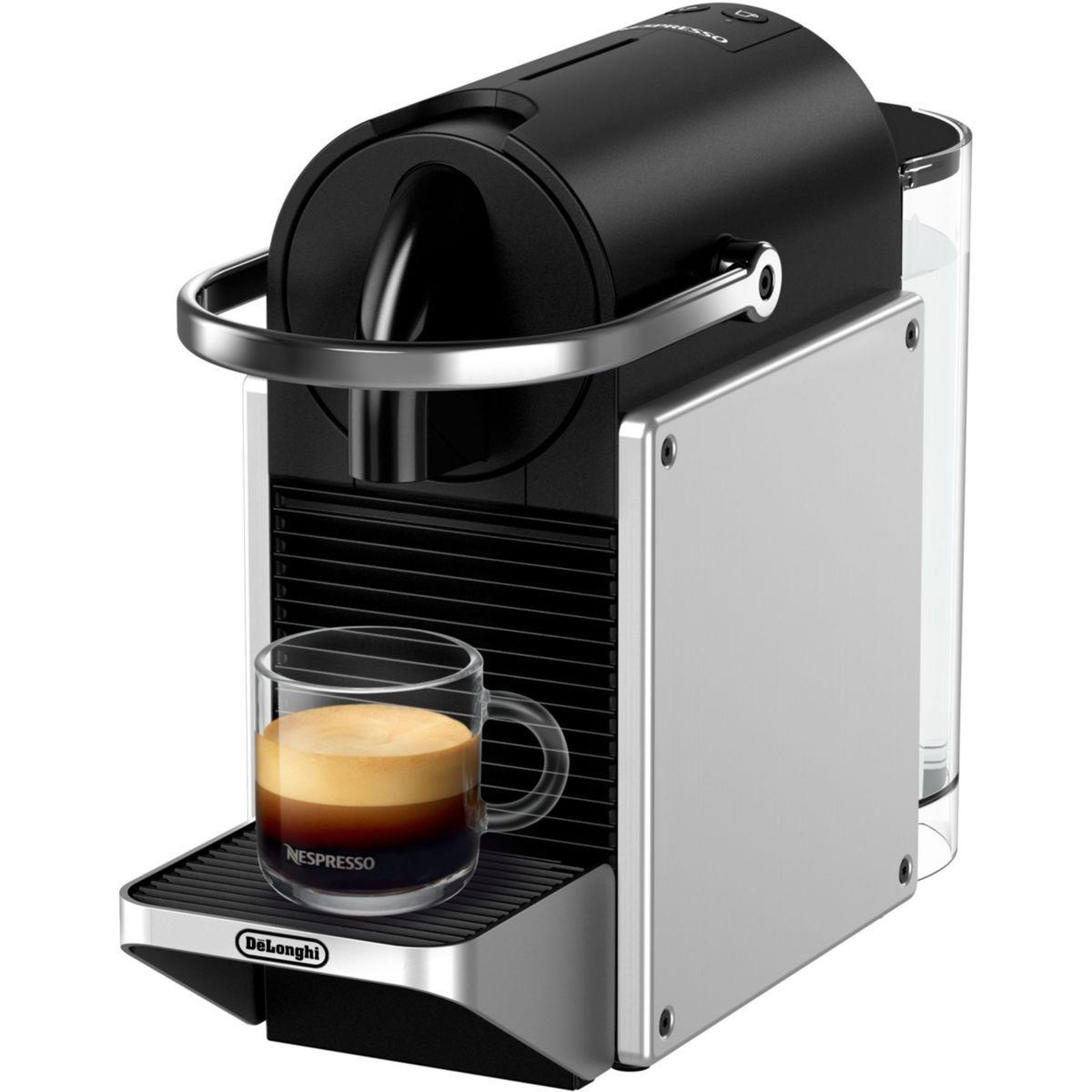 Voir la diapositive 5 : DELONGHI Nespresso pixie gris metal en127.s