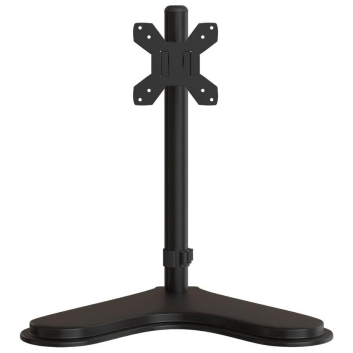 VIDAXL Support de moniteur noir acier VESA 75 100 mm
