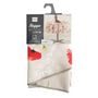 Voir la diapositive 2 : Paris Prix Nappe Antitache Ronde  Sweet Poppy  180cm Rouge