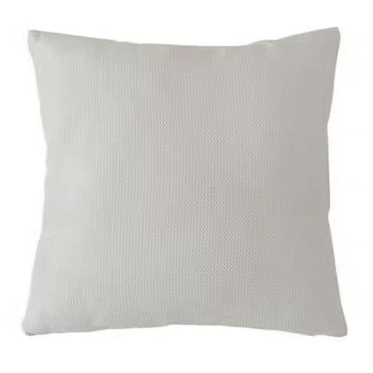 Paris Prix Coussin Déco en Velours  Lagarta  40x40cm Écru