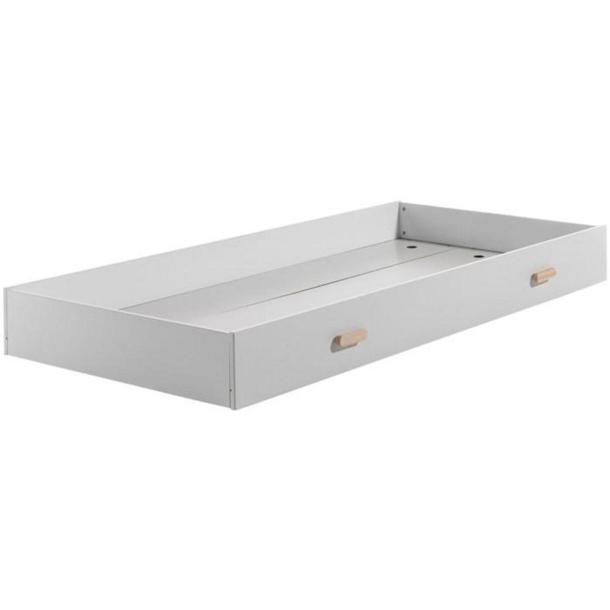 Paris Prix Lit Enfant avec Tiroir  Kiddy  90x200cm Blanc & Naturel