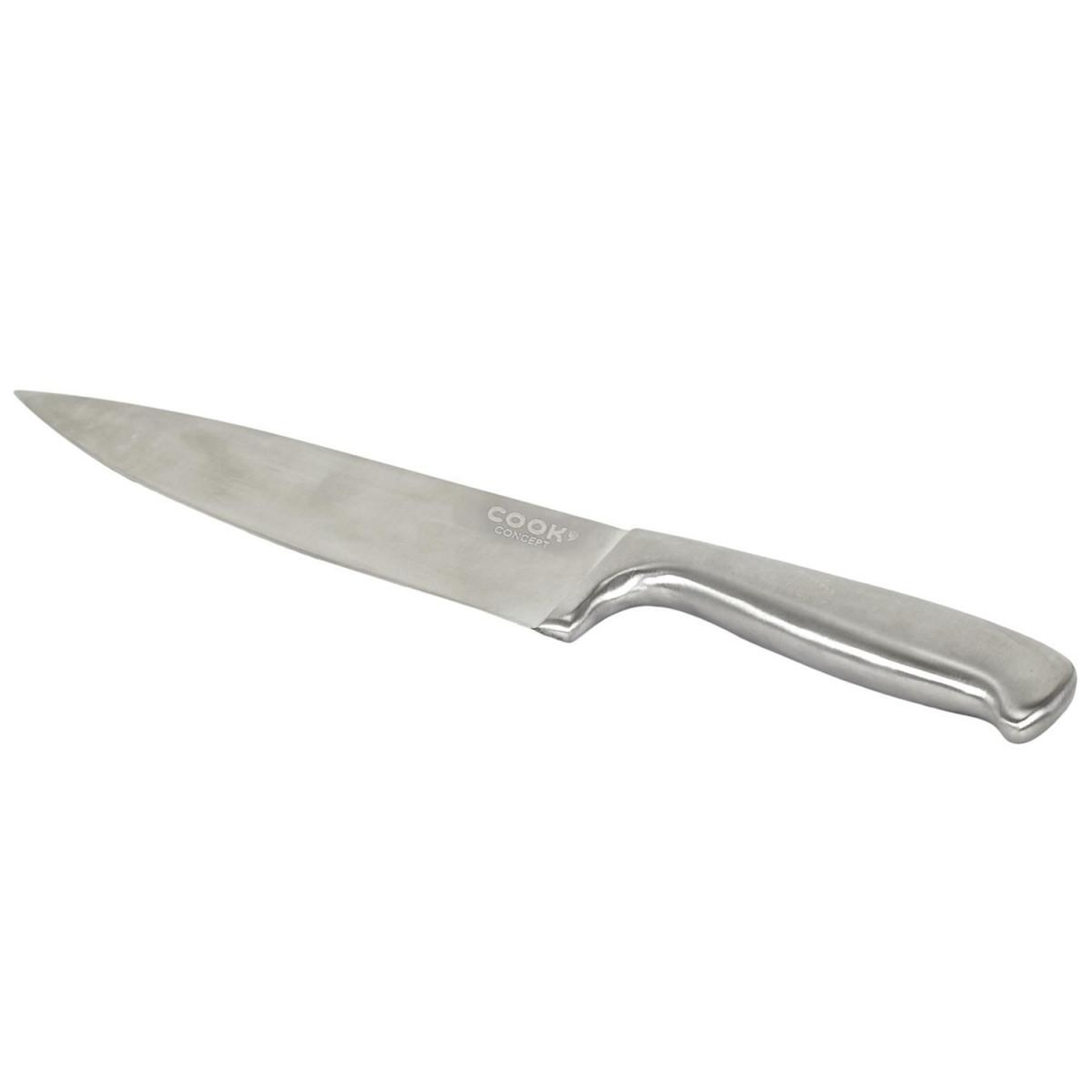 Voir la diapositive 2 : COOK CONCEPT Couteau Chef en Acier  Inox  33cm Argent