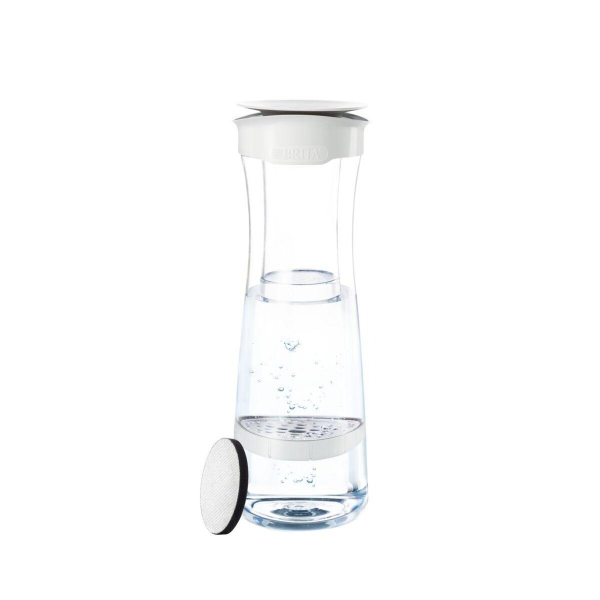 BRITA BRITA Bouteille filtrante blanche inclus 1 filtre MicroDisc