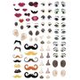 Voir la diapositive 2 : Graine créative 124 gommettes adhésives - yeux et visage
