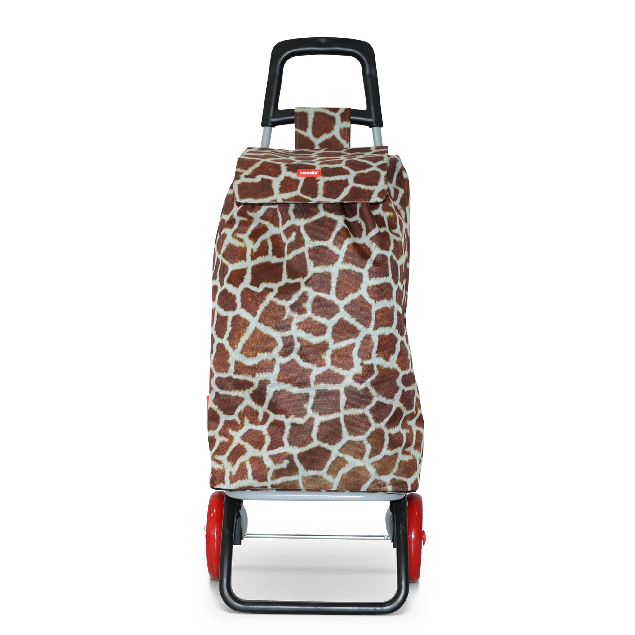 Caddie Chariot de courses à motif 50L 2 roues modèle - CAD016. Coloris disponibles : Beige