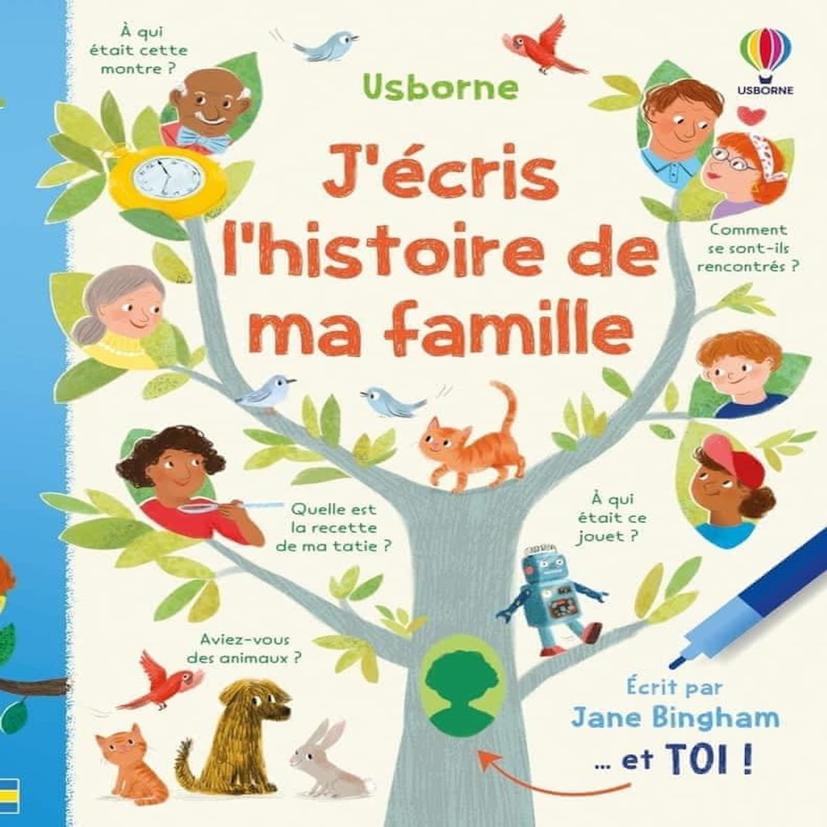 J'ECRIS L'HISTOIRE DE MA FAMILLE, Bingham Jane