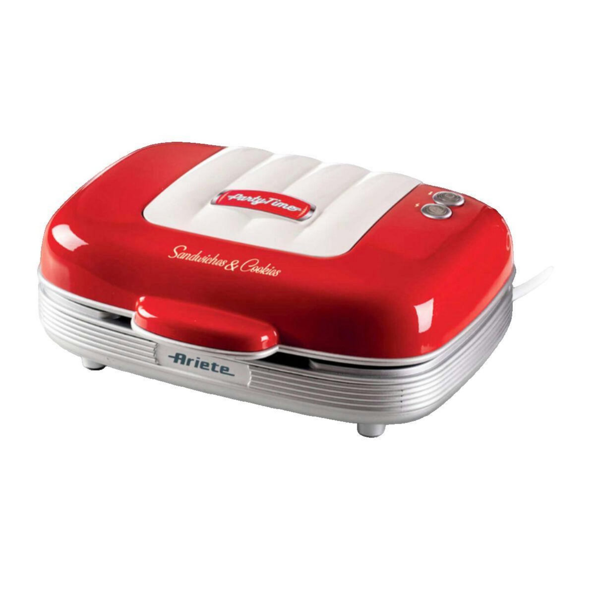 ARIETE Appareil de cuisson Ariete 3 en 1 pour gaufres, croque-monsieur et muffins