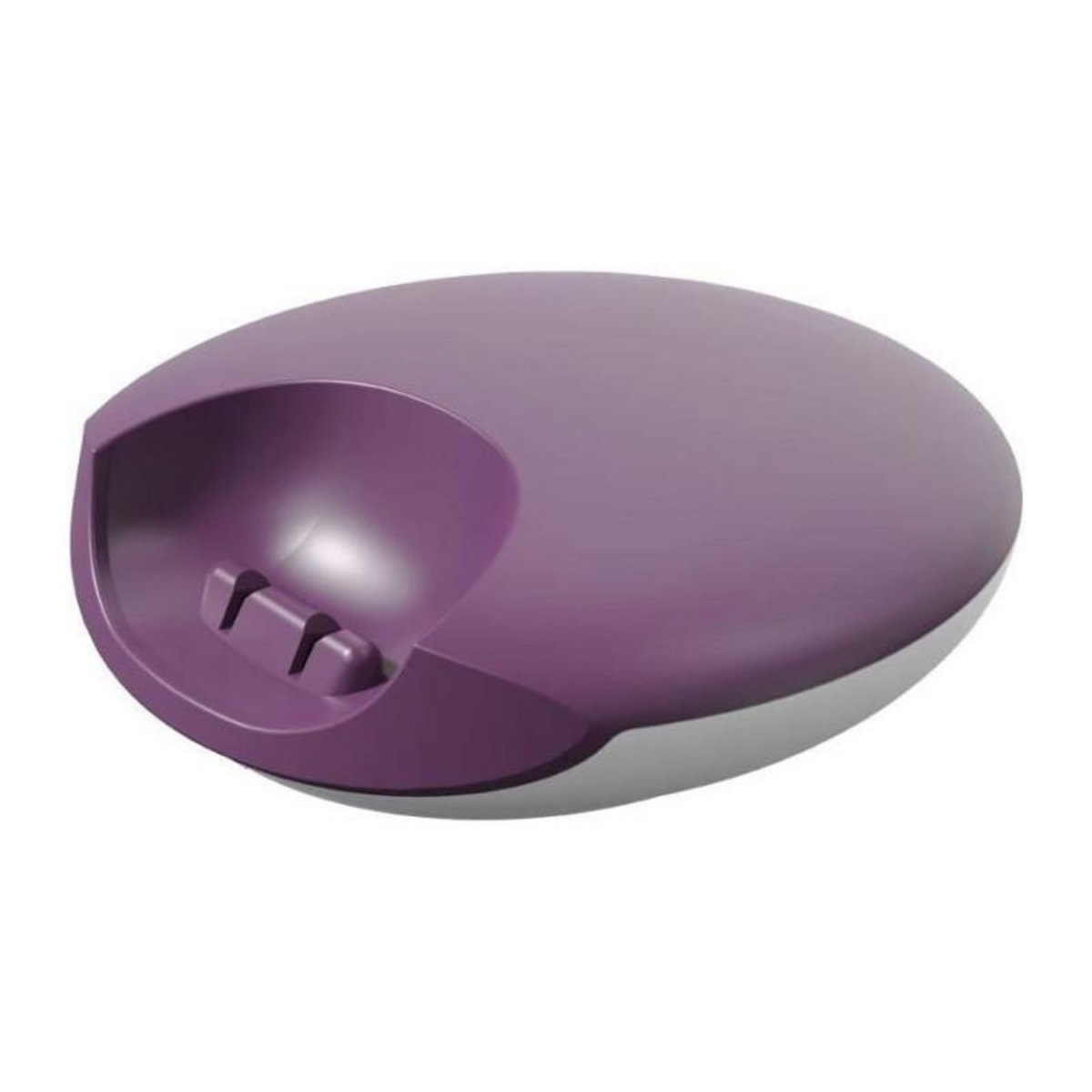 Logicom Téléphone fixe sans fil - LOGICOM - DECT ILOA 150 SOLO - Aubergine - Sans répondeur