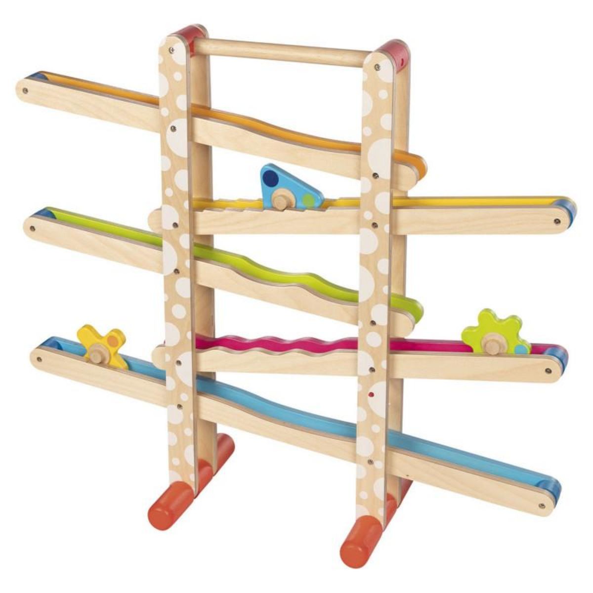 Goki GOKI Wooden Marble Track with Figures