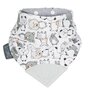 CHEEKY CHOMPERS Bavoir bandana avec embout de dentition, Animaux Cheeky Chompers