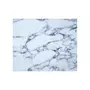SUD TRADING Adhésif décoratif Aspect marbre blanc - 150 x 45cm