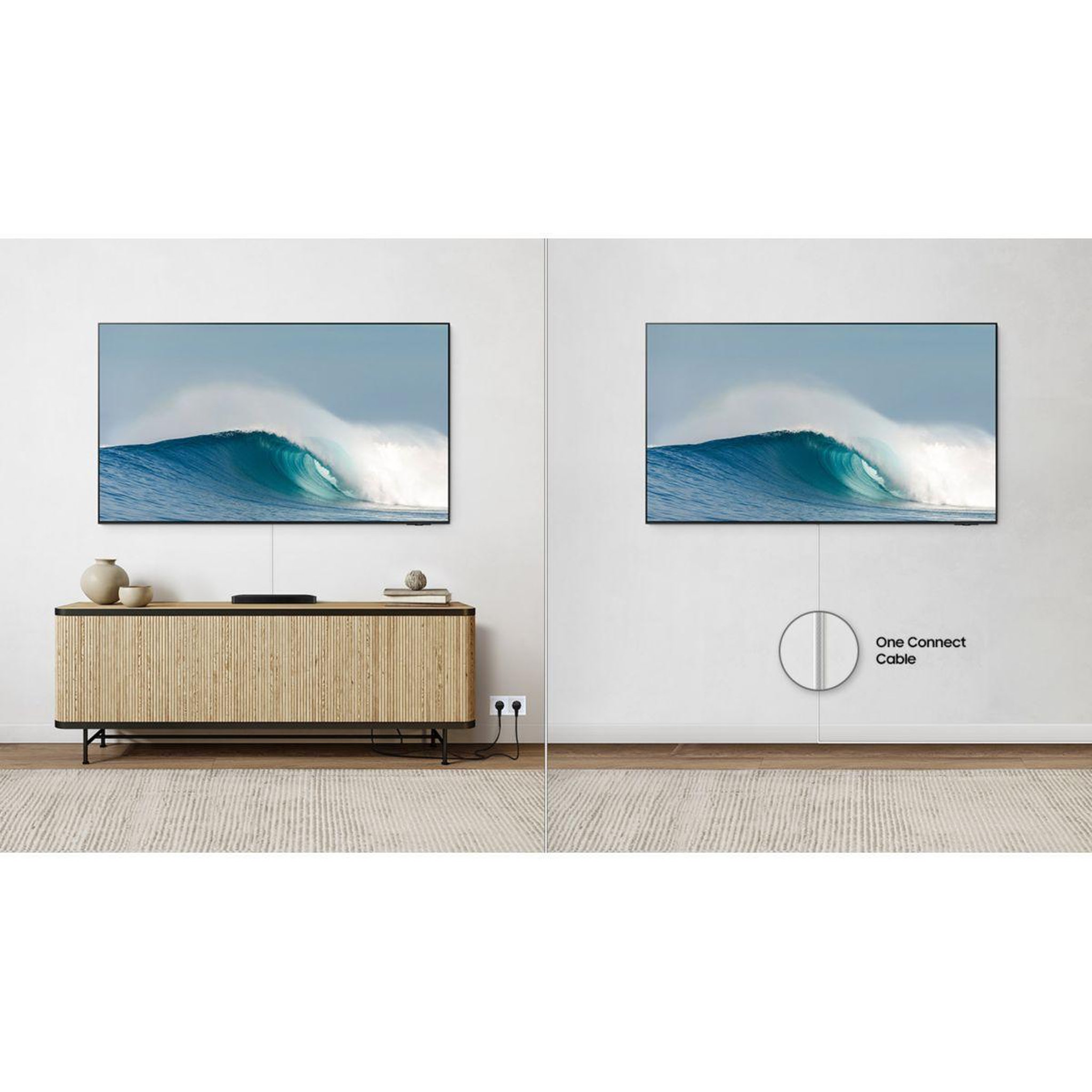 Voir la diapositive 3 : Samsung Accessoire cable one connect pour s95d 5m