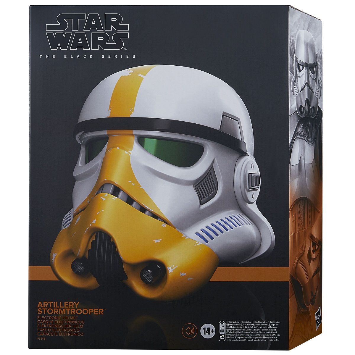 HASBRO Casque électronique Artillery Stormtrooper Star Wars The Black Series