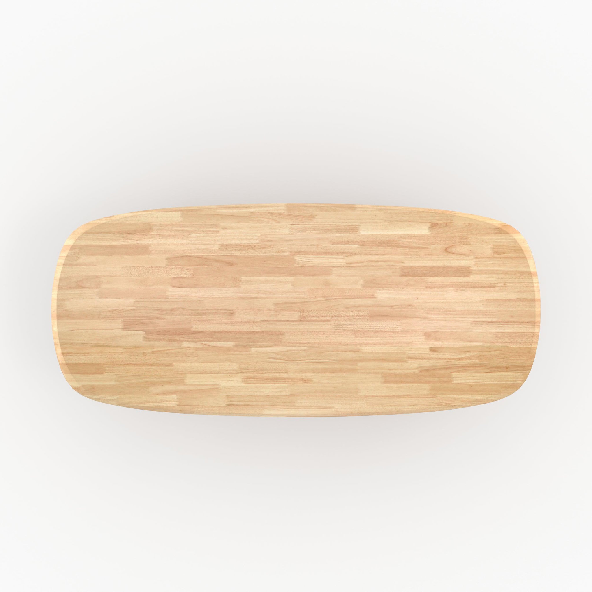 Voir la diapositive 6 : MAISON PAVANE Table rectangulaire en bois d'hévéa massif clair 10 personnes-aladin