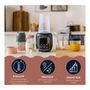 Voir la diapositive 4 : BEABA Chauffe biberon Multi-milk Night blue