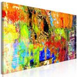 Paris Prix Tableau Imprimé  Colourful Abstraction Narrow. Coloris disponibles : Multicolore