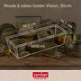 Voir la diapositive 4 : ZENKER Ensemble de 2 Moules à cake vert 30 cm Zenker Green Vision