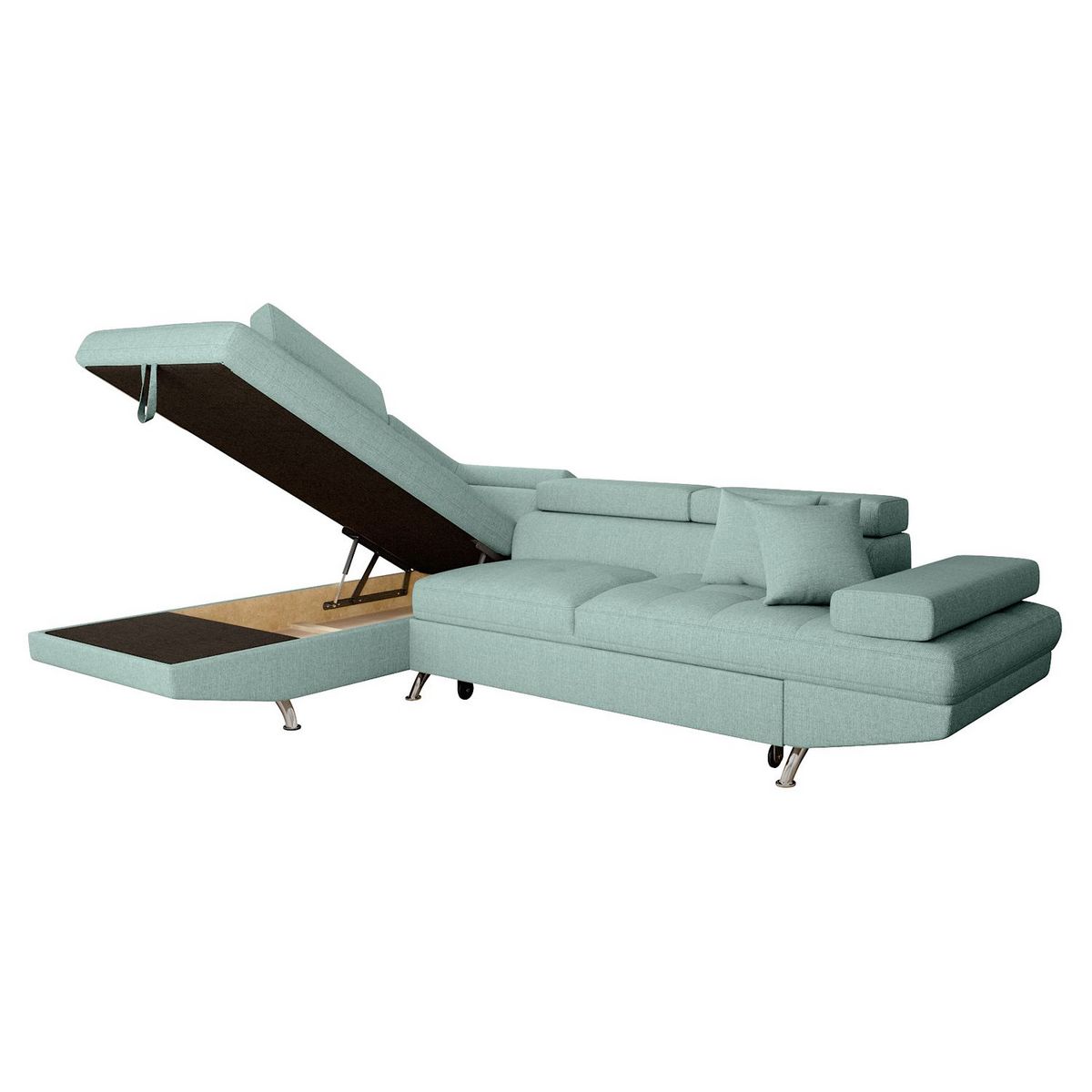 Canapé d'angle gauche convertible 4 à 5 places CHICAGO