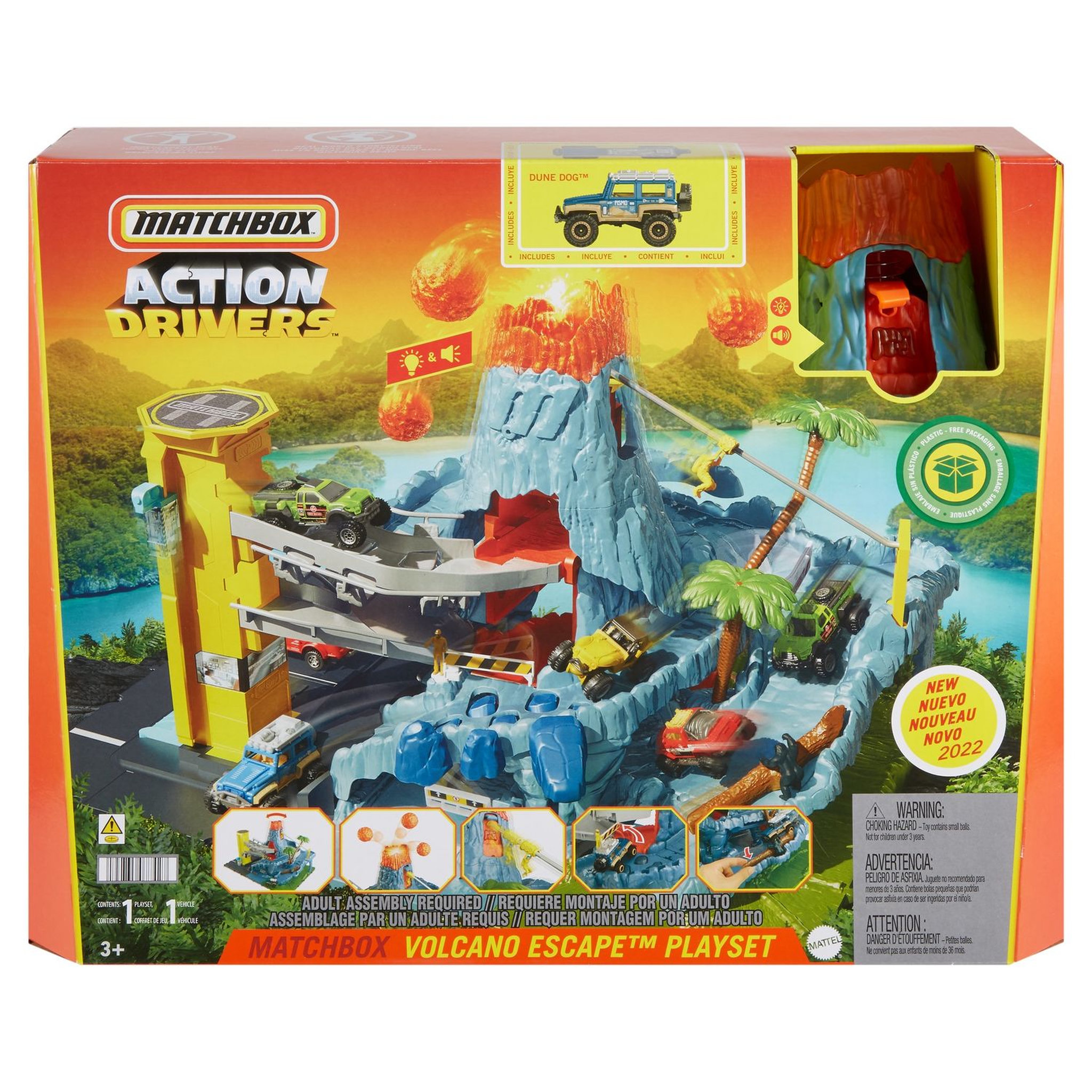 MATCHBOX Matchbox Volcano Sonore