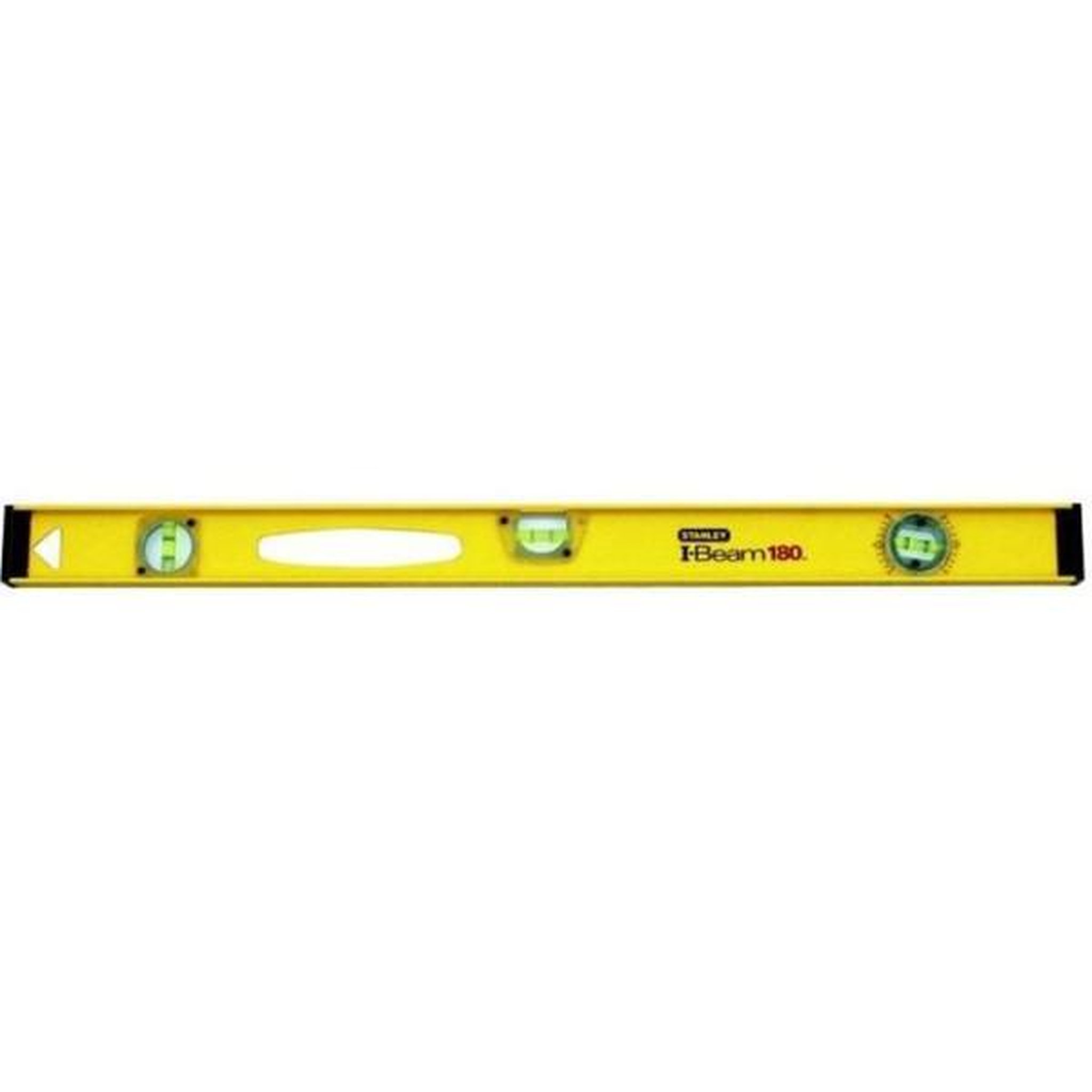 Stanley Niveau profilé I-Beam 180 en aluminium STANLEY - 1-42-921 - Précision +/-1,5mm/m - 3 fioles réversibles