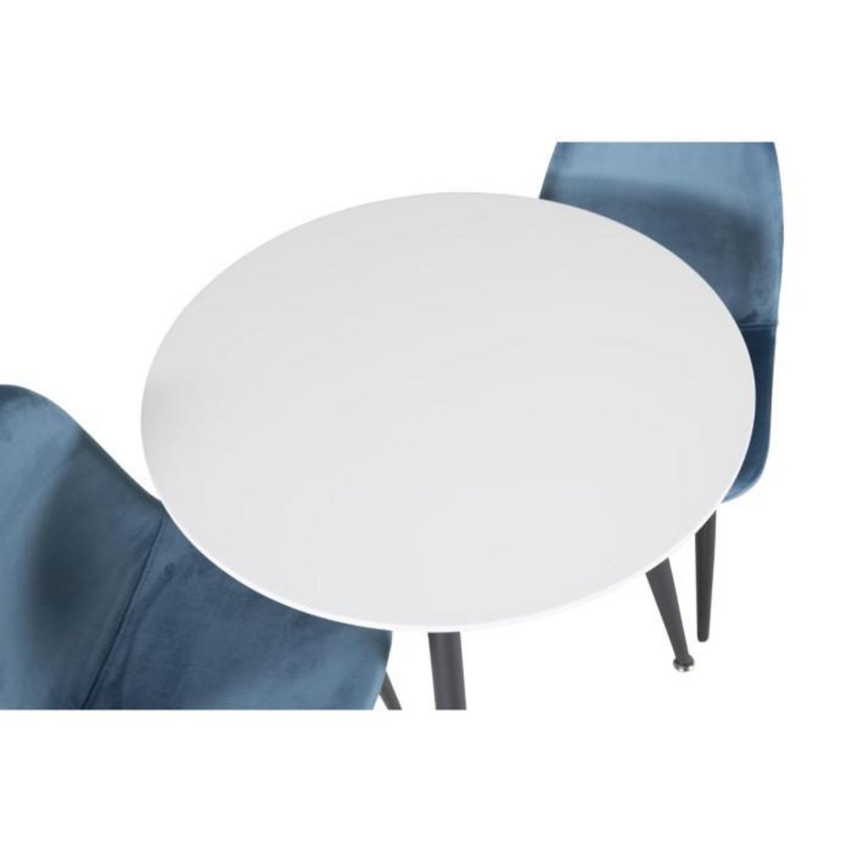 Paris Prix Table Enfant Design  Plaza  60cm Blanc & Noir