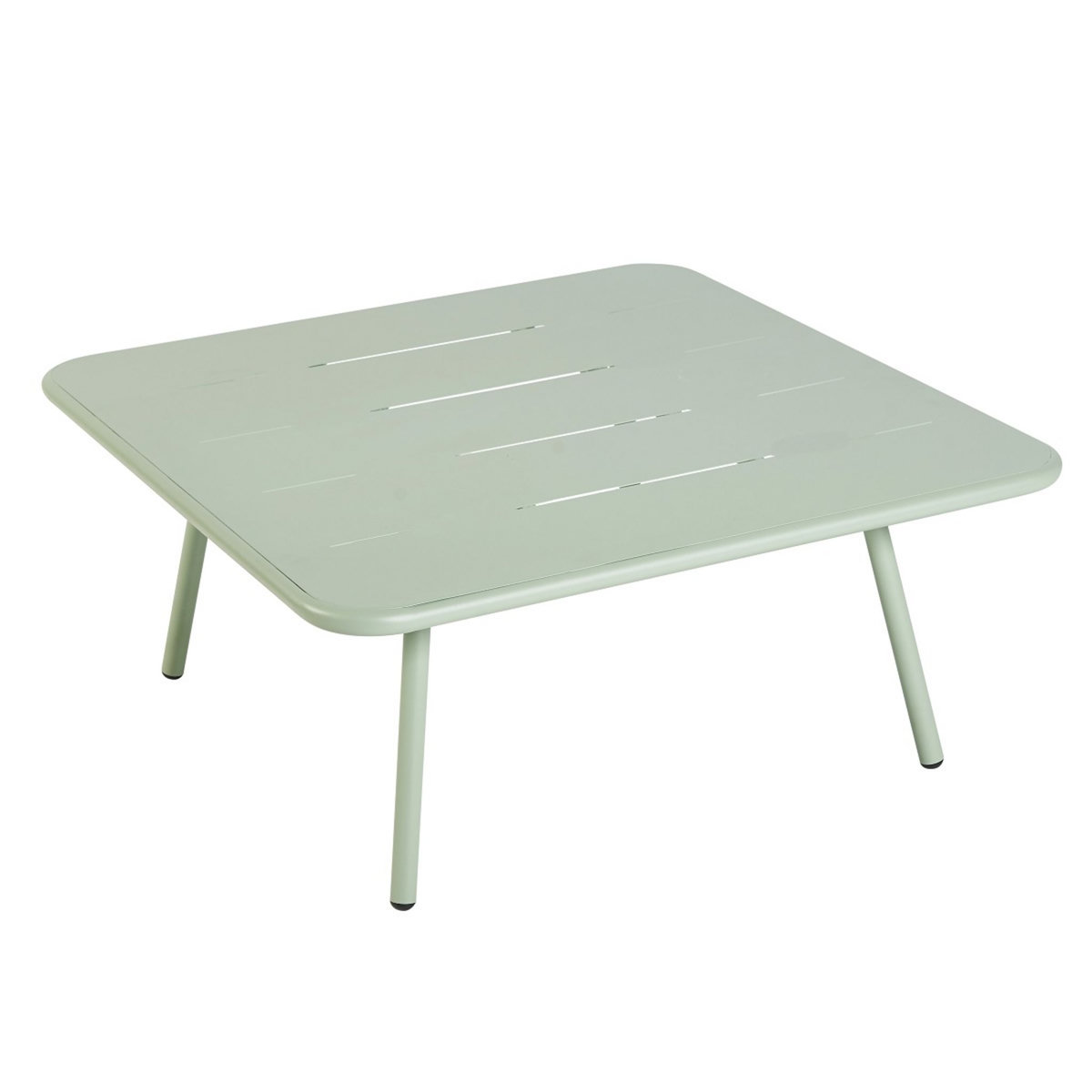 GARDENSTAR Salon bas de jardin - 4 places - Acier - Vert pâle