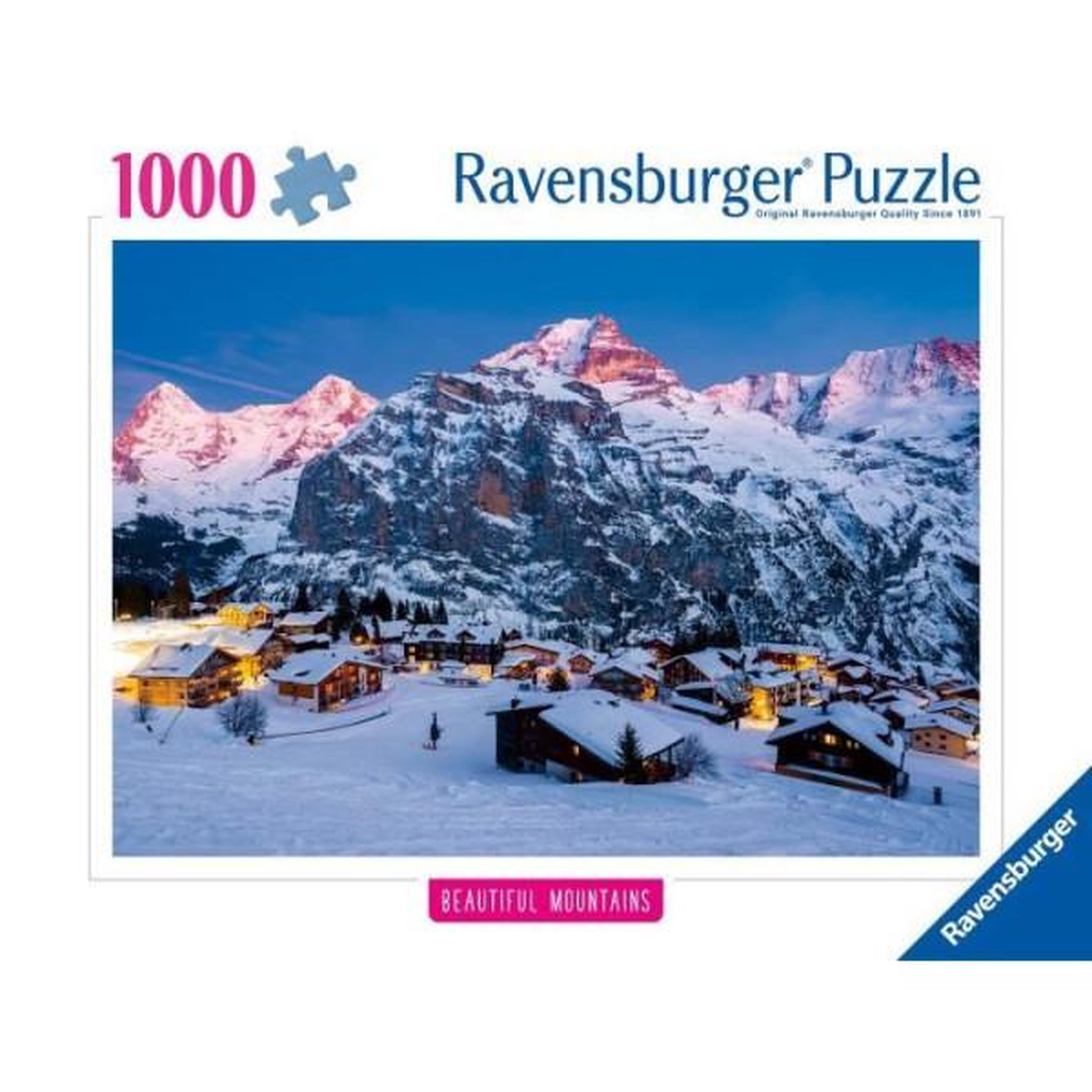 Voir la diapositive 2 : RAVENSBURGER Puzzle 1000 pieces l'oberland bernois, mürren (highlights), adultes & enfants, des 14 ans, puzzle de qualité supérieure, 12