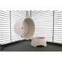 Voir la diapositive 2 : KERBL Cage 3 étages pour petits rongeurs 80*45*53 cm - FLAT NATURE - KERBL