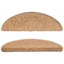 Voir la diapositive 4 : VIDAXL Tapis d'escalier 10 pcs 56x17x3 cm Beige