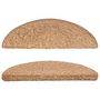 Voir la diapositive 4 : VIDAXL Tapis d'escalier 10 pcs 56x17x3 cm Beige