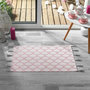 Voir la diapositive 4 : Paris Prix Tapis Déco à Pompons  Art Chic  50x80cm Rose