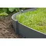 NATURE Ancres pour bordure de jardin en polypropylene - NATURE - H 26,7 x 1,9 x 1,8 cm - Gris