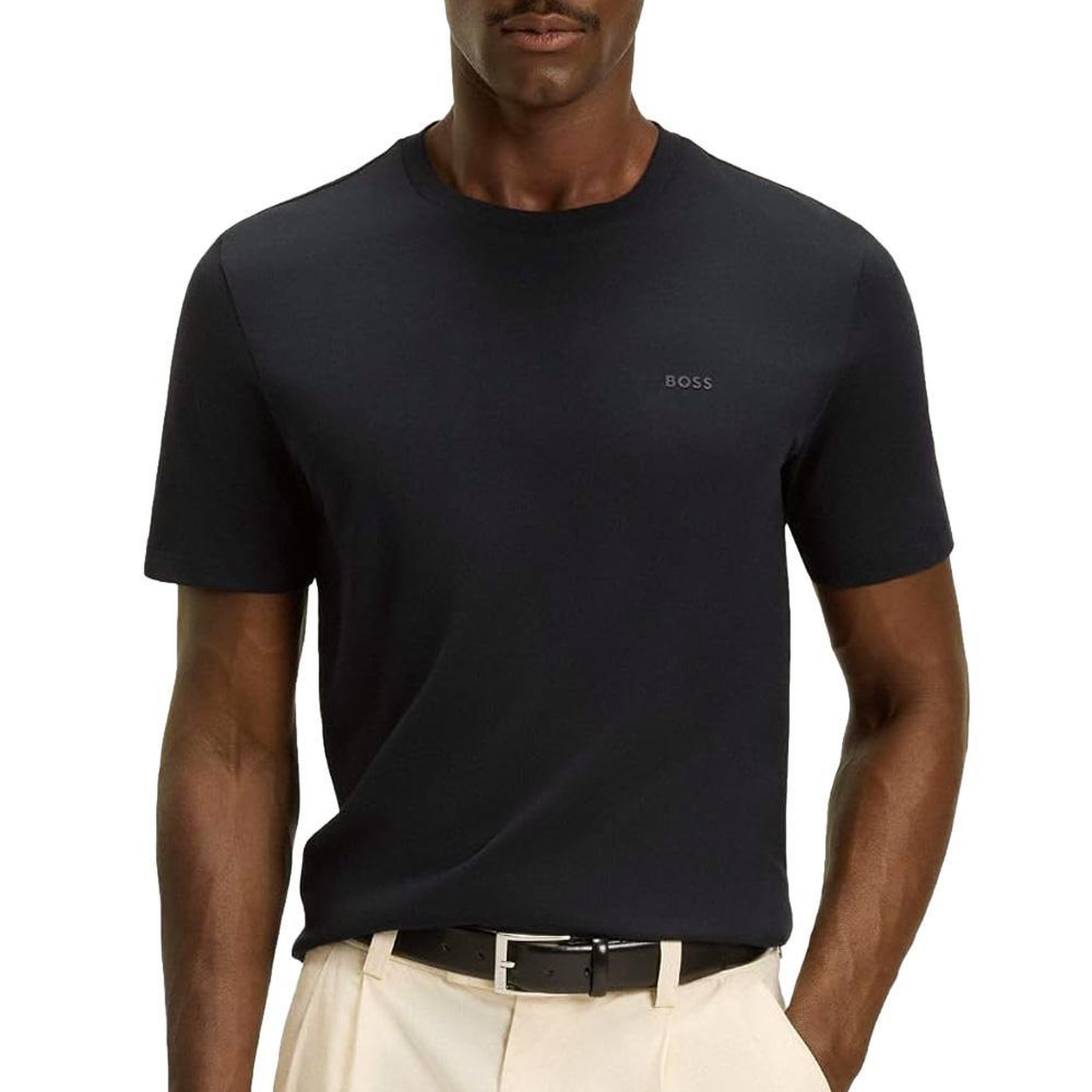 Hugo Boss T-shirt noir homme hugo boss thompson. Coloris disponibles : Noir
