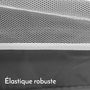 Voir la diapositive 3 : Monsieur Bébé Lot de 5 moustiquaires universelles pour lit bébé 70 x 140 cm - Blanc transparent