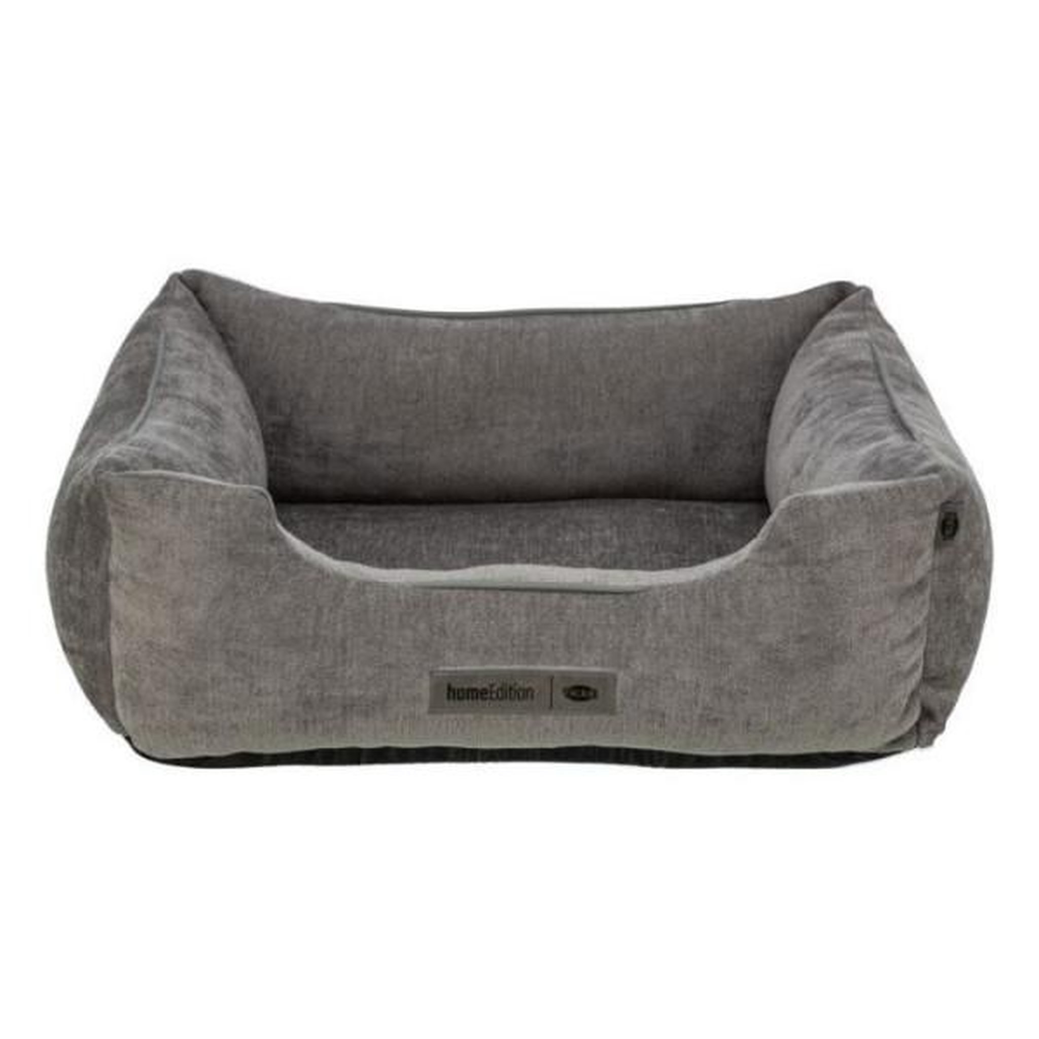 Trixie Panier pour chien - TRIXIE - VITAL LENNOX - Tissu chenille - 100 x 70 cm - Gris