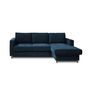 Voir la diapositive 6 : LISA DESIGN Jake - canapé d'angle droit - convertible avec coffre - 4 places - en velours côtelé