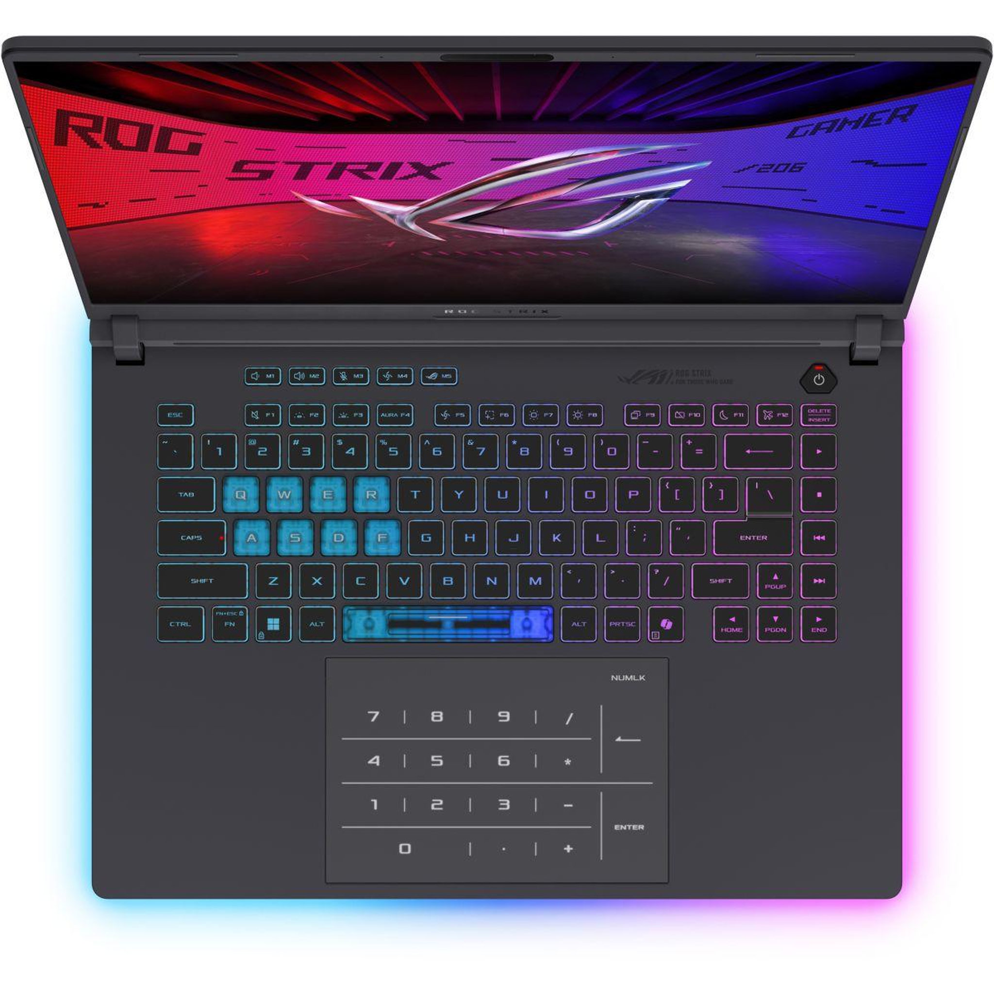 Voir la diapositive 4 : ASUS Pc gamer rog strix 16  wuxga 165hz intel core i7 14650hx nvidia geforce rtx 5060 16 go ram ddr5 ssd 1 to