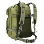 Voir la diapositive 3 : VIDAXL Sac à dos en style militaire 50 L Vert olive