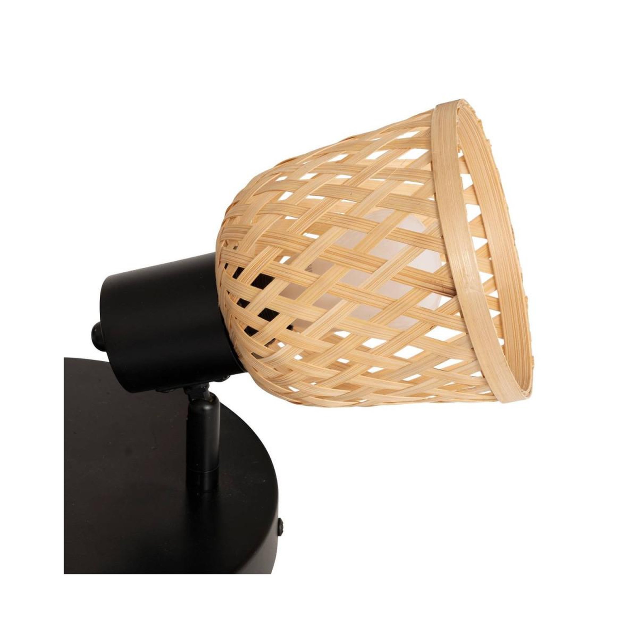 Voir la diapositive 2 : ATMOSPHERA Plafonnier 3 lampes orientables  lio  25cm naturel