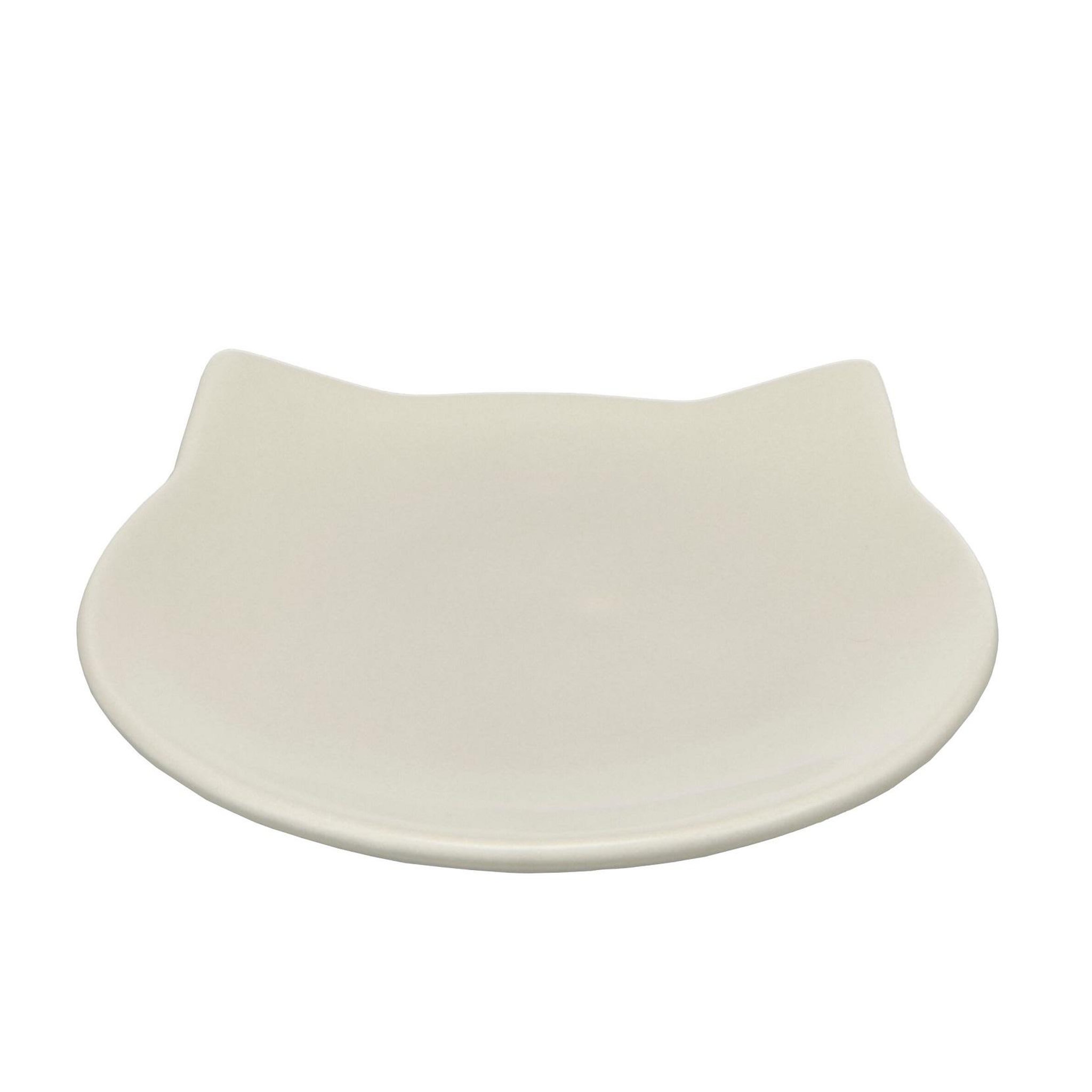 Voir la diapositive 1 : Eden Gamelle plat en céramique pour chat anti-stress filou