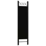 Voir la diapositive 4 : VIDAXL Cloison de separation 3 panneaux Noir 120x180 cm