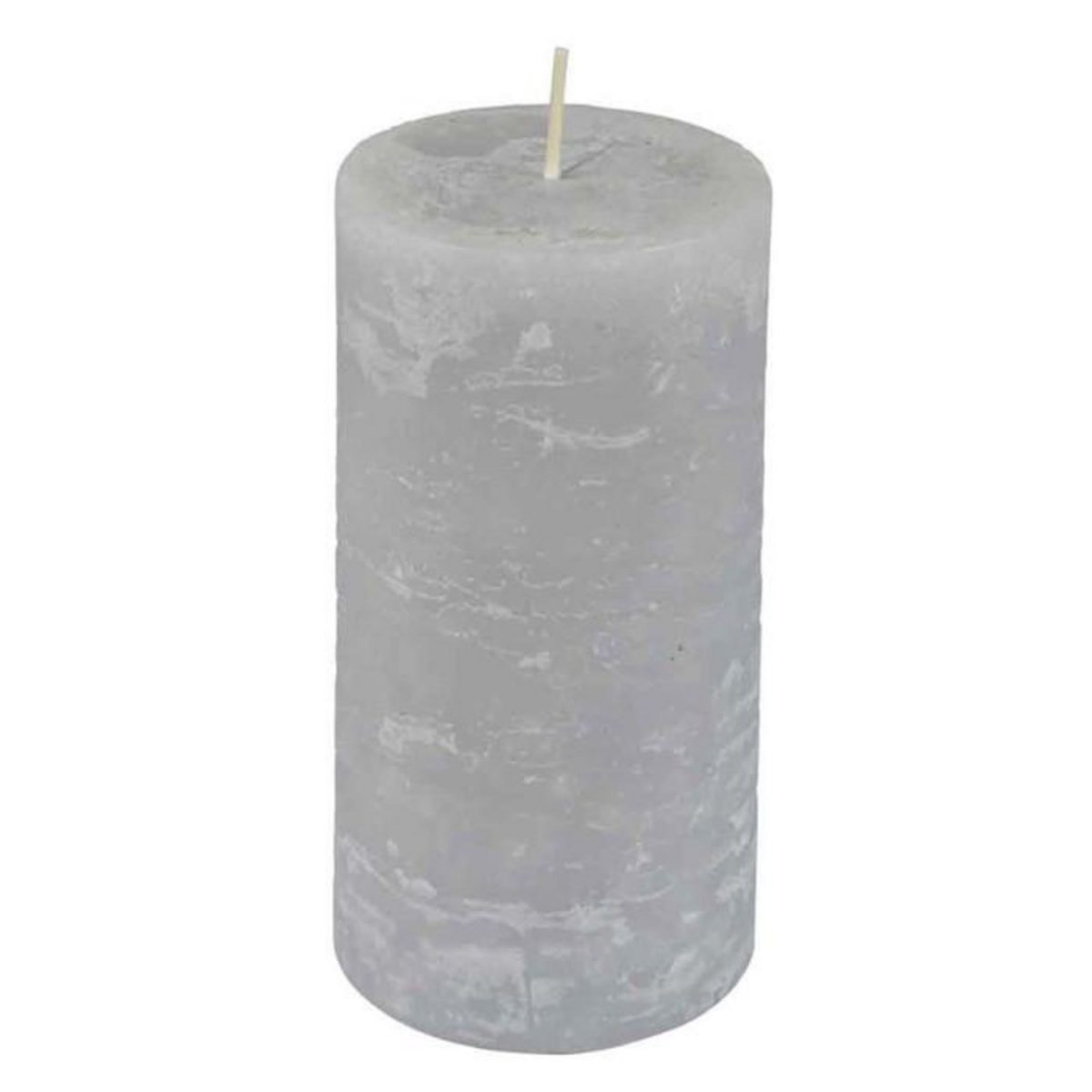 Paris Prix Bougie Pilier Déco  Rustique  13cm Gris