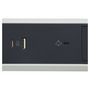 Voir la diapositive 2 : Trefiliaction  Rallonge 5x2P+T Surface - inter, cordon 1,5m, parafoudre et USB A+C- blanc/gris