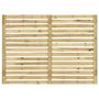 Voir la diapositive 3 : VIDAXL Panneau de cloture de jardin Bois de pin impregne 180 x 180 cm