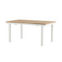 Voir la diapositive 6 : Paris Prix Table de Jardin Extensible  Panama  160-240cm Naturel & Blanc