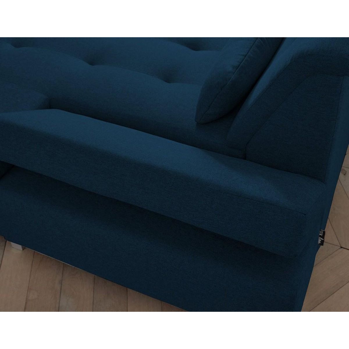 LISA DESIGN Vermont - canapé panoramique d'angle gauche - 7 places - xxl