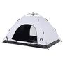 Voir la diapositive 5 : VIDAXL Tente de camping 4 personnes tissu occultant libération rapide