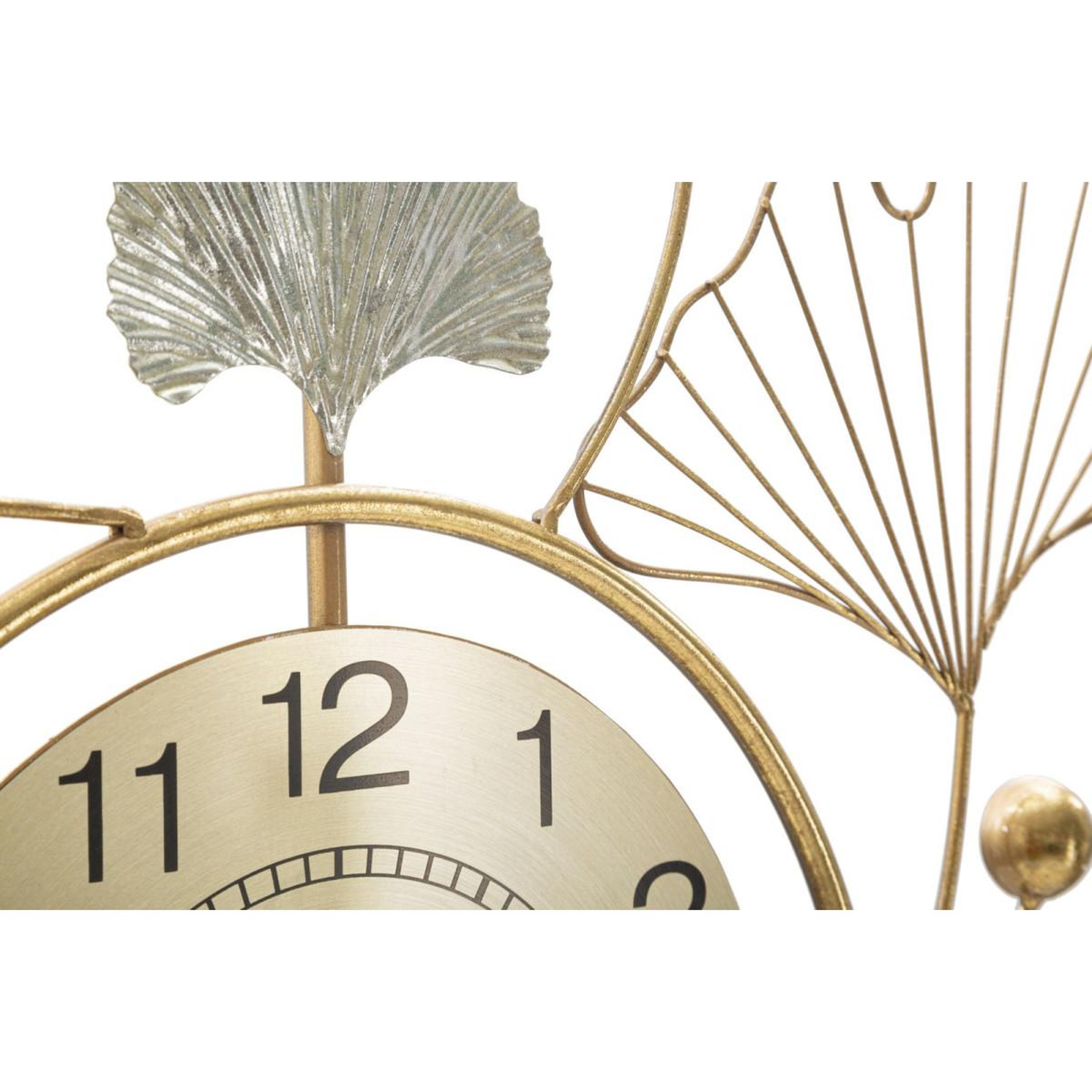 Voir la diapositive 3 : Paris Prix Décoration murale avec horloge  leavy  102cm multicolore