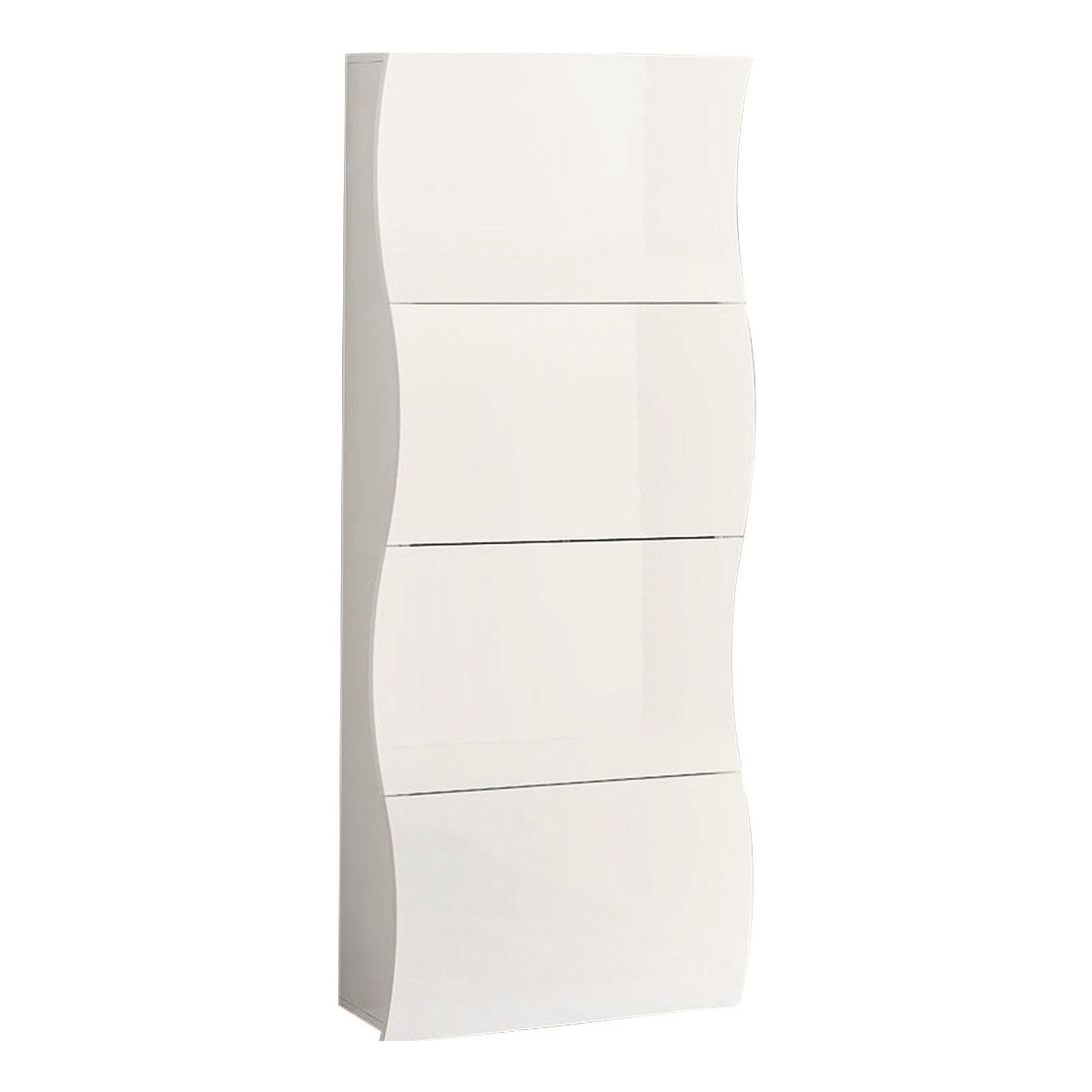 Meuble à chaussures CLOUD, 4 portes abattantes